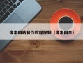 商水像素网站制作教程视频（像素网页）